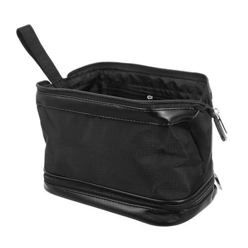 LIFKOME Herren Reise-kulturtasche Make-up-Tasche Mehrere Fächer Kosmetiktasche Robust Tragbar Schwarz LIFKOME Herren Reise-kulturtasche Make-up-Tasche Mehrere Fächer Kosmetiktasche Robust Tragbar Schwarz von LIFKOME