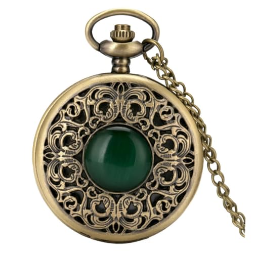 LIFKOME Vintage Taschenuhr Mit Hohlentwurf Hängeuhr Für Dekoration Taschenuhr Als Bekleidungszubehör Uhrenwerk Für Genaue Zeitmessung Einzigartiges Design Für Stilvolle Kombination von LIFKOME