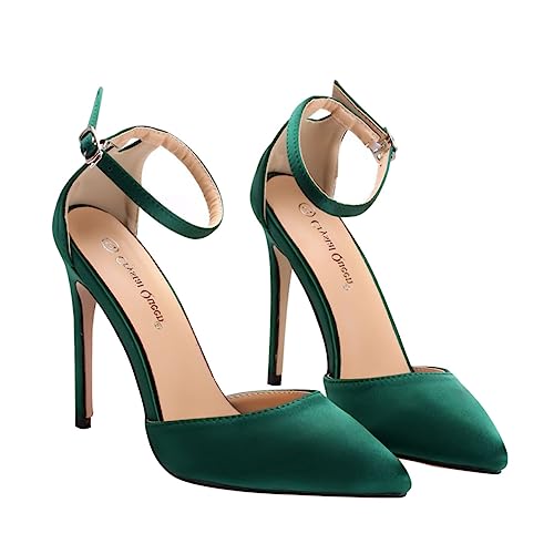 LIFKOME Hohe Schuhe Damen Pumps Mit Spitze Und Hohem Absatz Damenschuhe Für Täglichen Gebrauch Und Besondere Anlässe Zarte Und Stilvolle High Heel Schuhe von LIFKOME