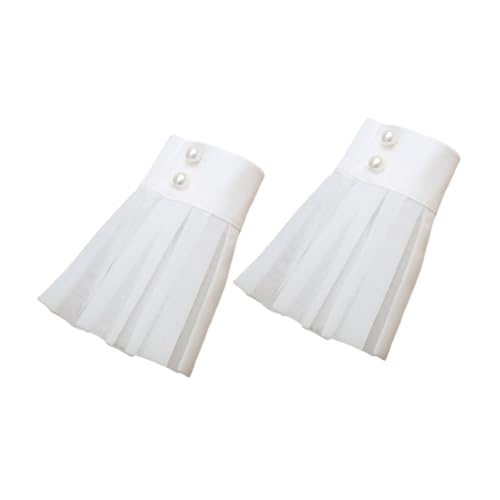 LIFKOME Elegante Fake-manschetten Mit Spitzenauflage 1 Paar Abnehmbare Fake-ärmel Modisches Armband Für Damenkleider von LIFKOME