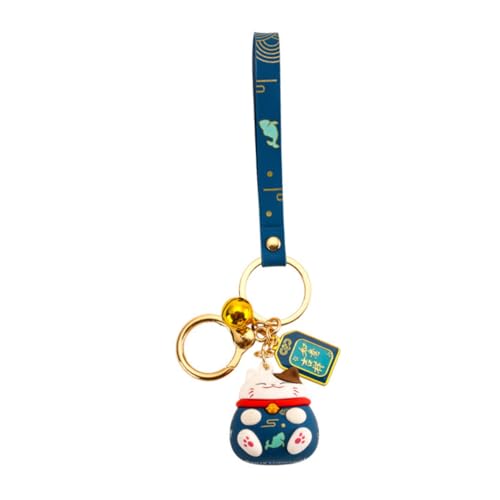 LIFKOME 1pc Creative Keyring Anhängerbeutel Hängende Entzückende Fortune -Katze -schlüsselkette von LIFKOME
