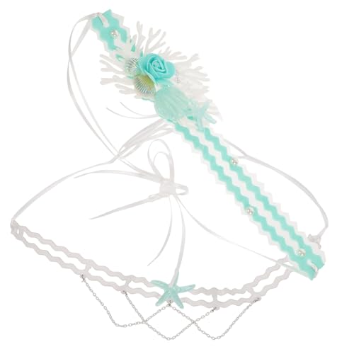 LIFKOME 1satz Meerjungfrau Schmuckset Haarreif Und Seestern-halskette Bohemian Accessoires Für Frauen Für Ocean-themenpartys Hochzeiten Und Besondere Anlässe von LIFKOME