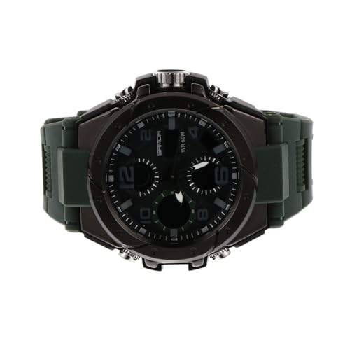 LIFKOME Herrenuhr Kreativ Quarzuhr Schicke Armbanduhr Für Freizeitprofessionelle Anlässe Mit Datumsanzeige Uhrzeit Wecker Funktion Abriebfest Angenehm Zu Tragen von LIFKOME