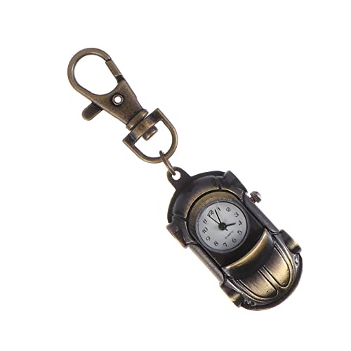 LIFKOME Auto-Form-taschenuhr Retro Vintage Uhr Mit Kette Anhänger Für Alltag Party Kreative Taschenuhr von LIFKOME