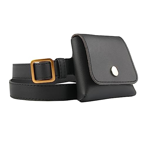 LIFKOME Gürteltasche Für Damen Brusttasche Aus Retro Casual Design Platz Für Telefon Geldbörse Schlüssel Und Münzen Leicht Und Tragbar Für Täglichen Gebrauch von LIFKOME