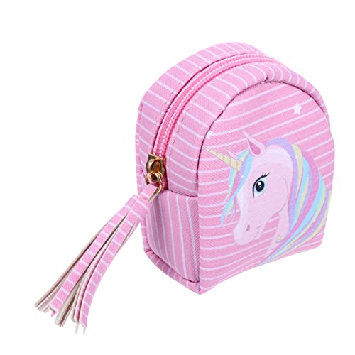 LIFKOME Mini-geldbörse Aus Pu Mit Kopfhörer-kabeltasche Bezaubernde Figur-Optik Glatte Verdrahtung Aufbewahrung Für Kleingeld Und Kleine Gegenstände Hängende Dekoration Leuchtende Farben u von LIFKOME