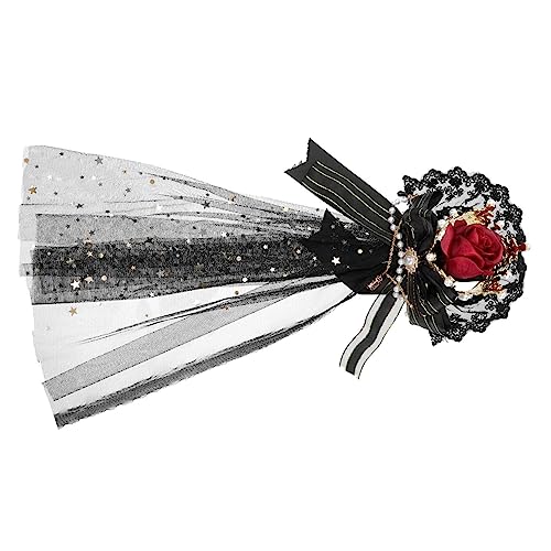 LIFKOME 1stück Kreatives Lolita Headdress Für Halloween Handgefertigter Kopfschmuck Einzigartige Party-dekoration Für Cosplay Und Fotoshootings Stilvolles Accessoire von LIFKOME