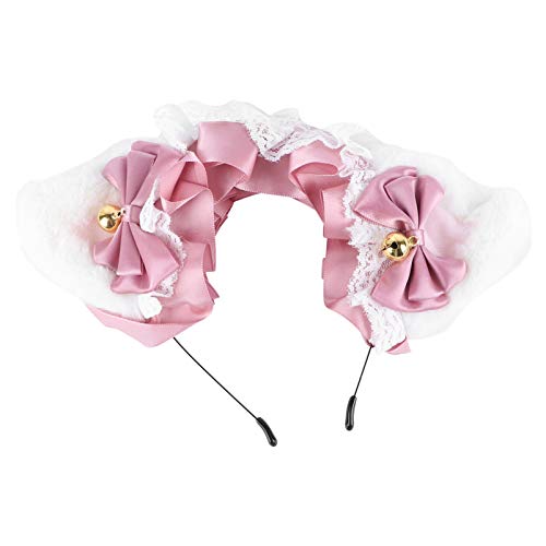 LIFKOME Lolita Stirnband Mit Spitze Band Kopfschmuck Für Damen Haar Zubehör Foto Requisite Elegantes Design von LIFKOME