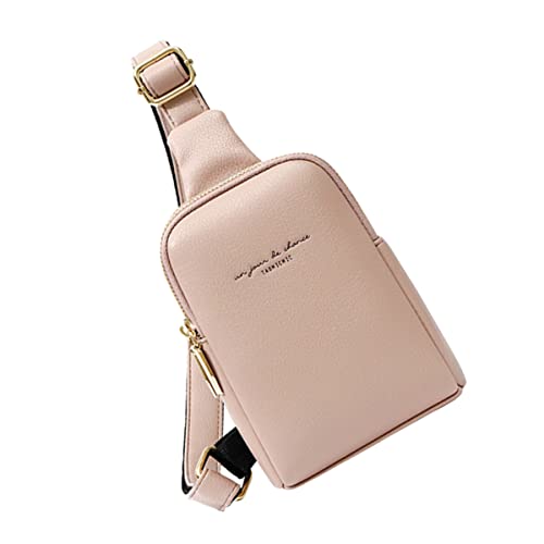 LIFKOME 1stück Pu Damen Brusttasche Modischer Umhängetasche Für Frauen Leichte Crossbody-Tasche Praktische Hüfttasche Für Freizeit Und Reisen von LIFKOME
