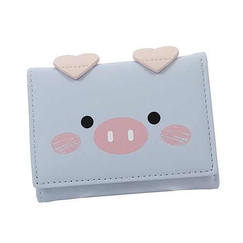 LIFKOME 1stück Damen Cartoon Pig Geldbörse Dreifach Gefaltete Pu Geldbörse Mit Kartenfächern Und Münzfach Niedliches Design Für Alltag Und von LIFKOME