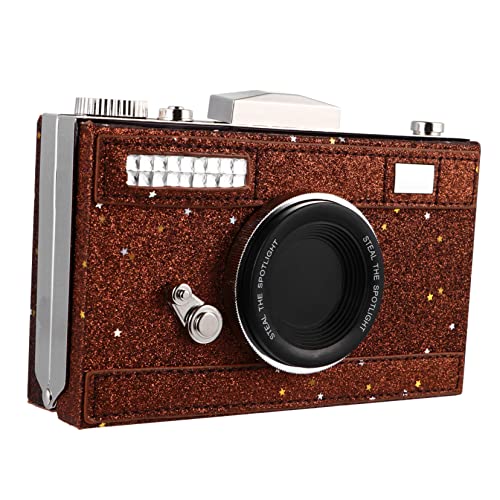 LIFKOME 1stück Kamera Schultertasche Mit Verstellbarem Tragegurt Stilvolles Design Für Mädchen Praktische Umhängetasche Für Täglichen Gebrauch Kaffee-Farbe von LIFKOME