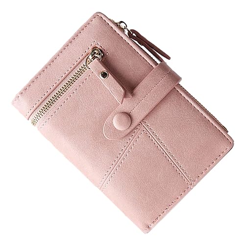 LIFKOME 1stück Pu Damen Geldbörse Multifunktionaler Wechselgeldbeutel Mit Reißverschluss Für Id-Karten Münzen Und Bargeld Für Shopping Und Reisen Schlichtem Design von LIFKOME