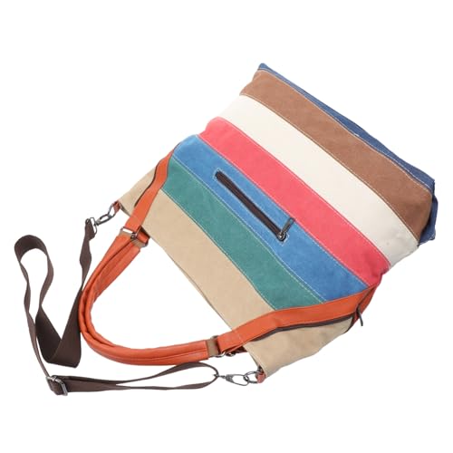 LIFKOME 1stück Retro Damen Umhängetasche Große Vintage Schultertasche Stylische Freizeit Und Kosmetiktasche Für Outdoor-aktivitäten Wasserabweisendes Design Für Arbeit Schule Und von LIFKOME