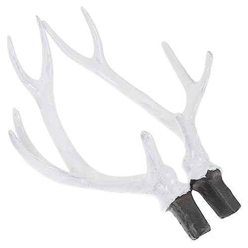 LIFKOME 2paare Kunsthirschgeweih Bastel-accessoires Für Weihnachten Simulierte Antlers Kopfschmuck Für Cosplay Und Festlichkeiten Für Kreative Kopfbandgestaltungen von LIFKOME