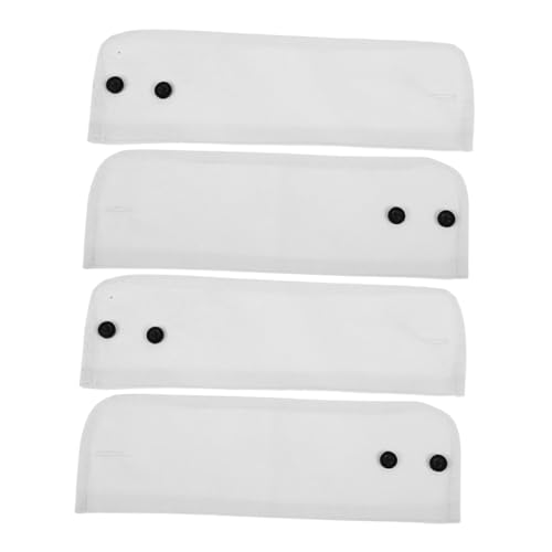 LIFKOME 2paare Handgelenkmanschetten Finger Abnehmbare Ärmelmanschetten Ersetzbare Hemd-handgelenkmanschetten Für Formelle Anzüge Kostüm-handmanschetten Formelle Für Männer von LIFKOME