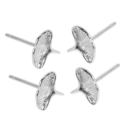 LIFKOME 2paare Geometrische Blumenohrringe Ginkgo-tropfenohrringe Herbst-ohrringe Wirbel-ohrringe Für Damen-schmuck-accessoires Aus Sterlingsilber von LIFKOME