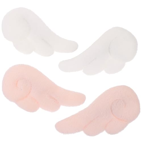 LIFKOME 2 Paare Zwei Dekorative Haarnadeln mit Flügel Design Rutschfeste Haarspangen für Mädchen Haaraccessoires für Besondere Anlässe und Alltag von LIFKOME