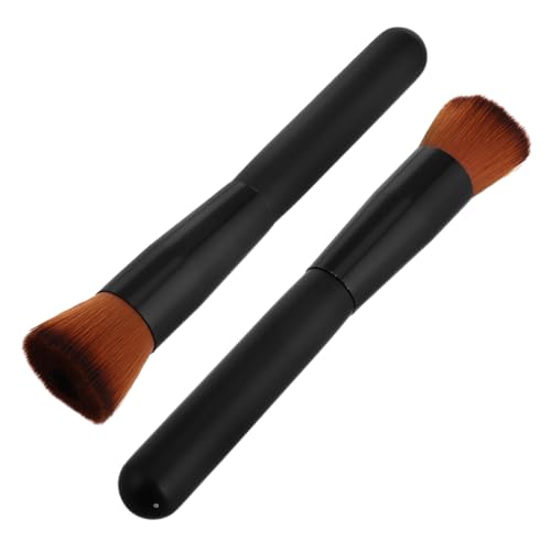 LIFKOME 2 Pcs Flat Foundation Pinsel Für Frauen Foundation Flüssige Pinsel Für Frauen Make -up -bürste Für Die Fundament Flüssigkeit Foundation Pinsel Für Flüssigkeit von LIFKOME