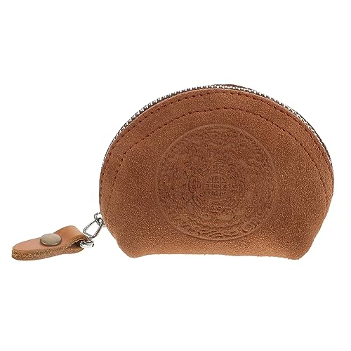 LIFKOME 2stücke Vintage Aufbewahrungstasche Für Münzen Ohrhörer Und Kleinartikel Multifunktionale Leder Organizer Für Schule Arbeit Und Reisen Für Geld Und Schmuck von LIFKOME