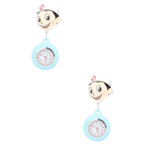 LIFKOME 2stücke Cartoon Taschenuhr Für Telescopic Mini Watch Hellblau Für Junge Mädchen Und Erwachsene Praktische Und Langlebige Zeitmessung Im Süßen Design LIFKOME 2stücke Cartoon Taschenuhr Für Telescopic Mini Watch Hellblau Für Junge Mädchen Und Erwachsene Praktische Und Langlebige Zeitmessung Im Süßen Design von LIFKOME
