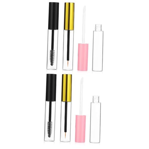 LIFKOME 2sätze Leeres Mascara-röhrchen Eyeliner Lippenbalsam Und Wimperncreme Behälter Mit Sicherem Verschluss Transparente Kosmetikflaschen Für Reisen Und Unterwegs LIFKOME 2sätze Leeres Mascara-röhrchen Eyeliner Lippenbalsam Und Wimperncreme Behälter Mit Sicherem Verschluss Transparente Kosmetikflaschen Für Reisen Und Unterwegs von LIFKOME