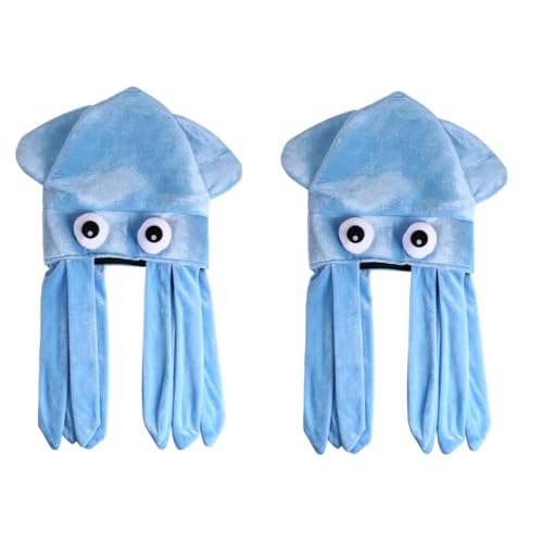 LIFKOME 2 Stück Einzigartiger Oktopus-hut Für Jungen Und Mädchen Halloween-hut Partyhüte Für Geburtstagsauftritte von LIFKOME