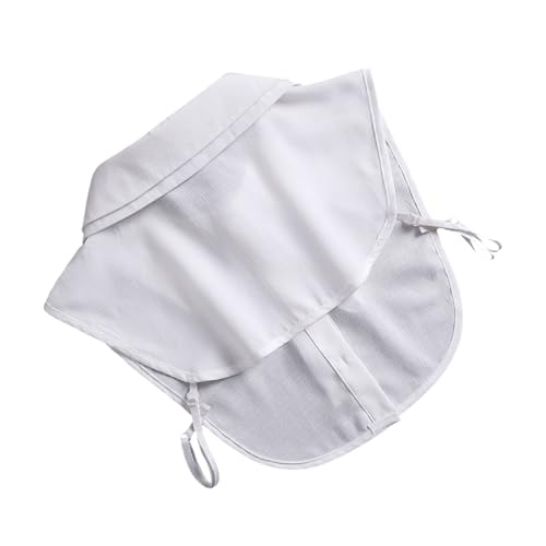 LIFKOME 2stücke Chiffon Fake Shirt Collar Damen Eleganter Abnehmbarer Kragen Für Vielseitige Outfits Für Jahreszeiten Und Einfache Kombination Mit Kleidung von LIFKOME