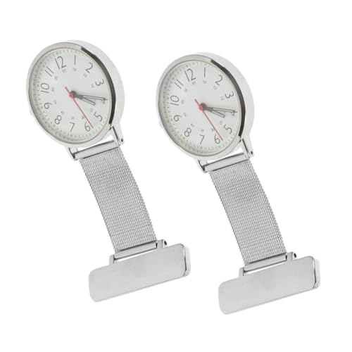 LIFKOME 2stücke Nurse Watches Clip Fob-Uhr Für Krankenschwestern Praktisch Und Elegant Für Medizinische Fachkräfte Und Studenten von LIFKOME