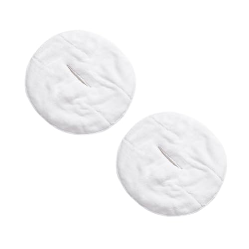 LIFKOME 2 Stück Feuchtigkeitsspendendes Gesichtstuch Hot Compress Hot Therapy Handtuch für Salon Gesichtsbehandlung Langlebig Weiche Kanten für Tägliche Hautpflege und Kalte Kompresse von LIFKOME