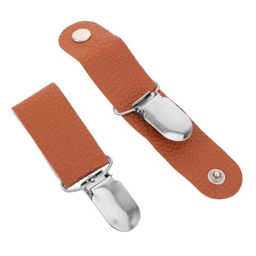 LIFKOME 2stücke Reise Hutclip Aus Pu Für Rucksack Und Gepäck Multifunktionale Huthalter Aus Zinklegierung Stilvolle Und Leichte Aufbewahrungslösungen Für Camping Und von LIFKOME