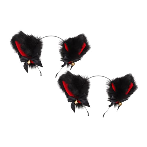 LIFKOME Süßes Katzenohr-stirnband Mit Tier-haarreifen Und Glocken-haarbändern Für Frauen Und Mädchen von LIFKOME