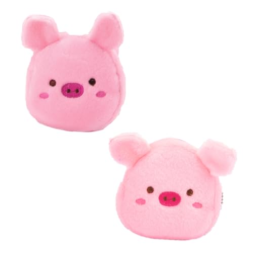 LIFKOME 2stücke Geldbörse Aus Plüsch Multifunktionale Aufbewahrungstasche Für Münzen Karten Schlüssel Praktisch Für Reisen Büro Und Outdoor-aktivitäten von LIFKOME