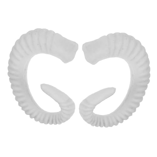 LIFKOME Realistisches Haarband Horn Schafhörner Zubehör Stirnband Hörner für Schafe Horn für Stirnband von LIFKOME