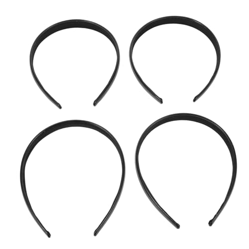 LIFKOME 2stücke Schwarze Stirnbänder Aus Pu-leder Schlicht Und Elegant Für Damen Und Mädchen Zum Selbermachen Für Hochzeiten Und Feiertage Haaraccessoires Für Täglichen Gebrauch von LIFKOME