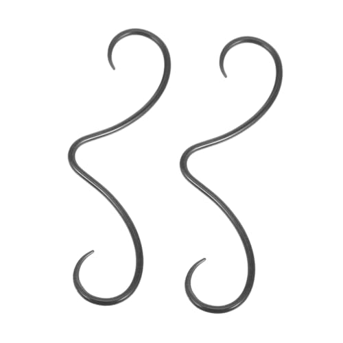 LIFKOME 2 Stück Septumring Mustache Design aus Edelstahl Nasenpiercing Schmuck für Herren Leicht Tragbar Einzigartiger Look für Partys und Festliche Anlässe von LIFKOME