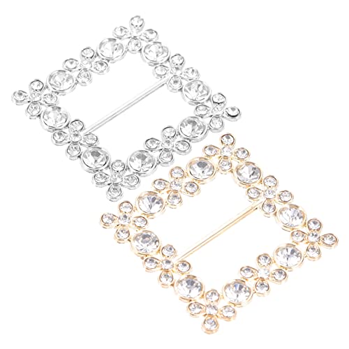 LIFKOME 2stücke Strass Schalverschluss Clip Für Damen Schals Schnalle Mit Hochwertigen Materialien Und Einzigartigem Design Für Hochzeiten Partys Und Alltag von LIFKOME