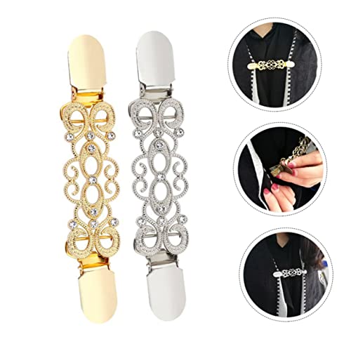 LIFKOME 2 Stück Strickjackenclips aus Langlebiger Legierung mit Funkelnden Details Vielseitig Einsetzbar als Schal und Pulloverclip Leicht und Schonend für Kleidung für Zufällige Farbe LIFKOME 2 Stück Strickjackenclips aus Langlebiger Legierung mit Funkelnden Details Vielseitig Einsetzbar als Schal und Pulloverclip Leicht und Schonend für Kleidung für Zufällige Farbe von LIFKOME