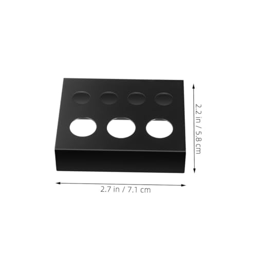 LIFKOME 2 Stück Tattoo Farbehalter aus Robustem Rechteckiger Pigmenthalter für Tätowierer und Make Up Artists Platzsparender Organizer für Tattoo und Kunstbedarf von LIFKOME