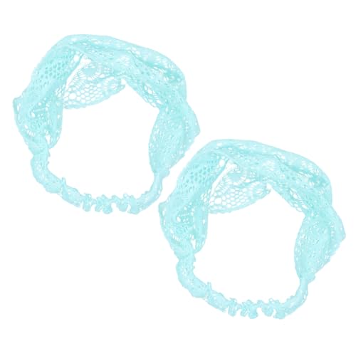 LIFKOME 2 Stück Teiliges Elastisches Breites Spitzen haarband für Damen Weiches Dehnbares in Blau Modisches Kopfschmuck Alltag Party und Besondere Anlässe LIFKOME 2 Stück Teiliges Elastisches Breites Spitzen haarband für Damen Weiches Dehnbares in Blau Modisches Kopfschmuck Alltag Party und Besondere Anlässe von LIFKOME