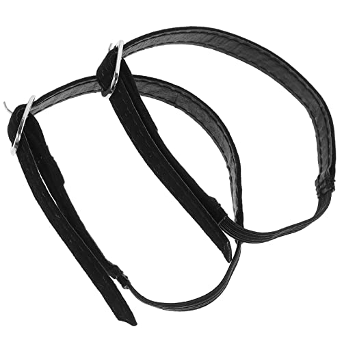 LIFKOME 2 Stück Verstellbare Abnehmbare Rutsch Knöchelriemen für High Heels Elastische Schuhbänder für Damen Schützen vor Blasen und Schuhverlust Bequemes Fixiersystem von LIFKOME