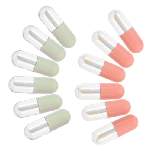 LIFKOME 20 Stück Leere Lippenbalsam Tuben Nachfüllbare Lipgloss Behälter Transparent Auslaufsichere Lippenöl Röhrchen Tragbar für Frauen und Mädchen DIY Lippenpflege und Kosmetik Zubehör von LIFKOME