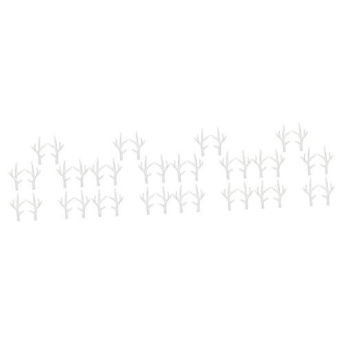 LIFKOME 20paare Imitation Geweih Kopfschmuck Zubehör Weiß Kreative Haaraccessoires Für Weihnachten Kostümpartys Und Feiern von LIFKOME