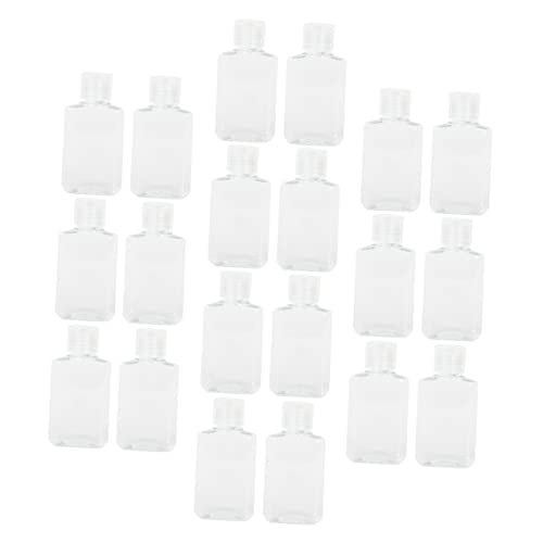 LIFKOME 20stücke Leere Tragbare Flasche Nachfüllflasche Reiseflasche Unterverpackungsflasche Lagerung Flasche Für Handcreme Kosmetika Shampoo Lotion Toner von LIFKOME