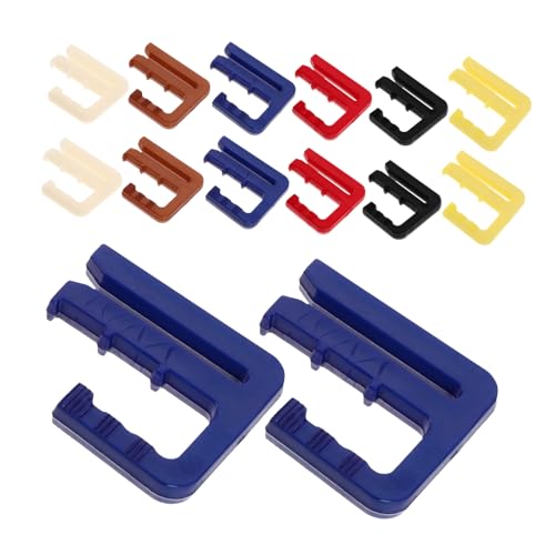 LIFKOME 24 Stück Teiliges Taillenknopf zum Hosen Enger Machen Abnehmbare Verstellbare Hosenschnalle für Damen Wiederverwendbare Jeans-taillenversteller Kunststoff-clip für Hosen Röcke von LIFKOME