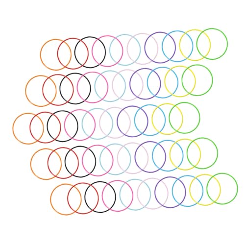 LIFKOME 25stücke Jelly Armbänder Für Bunte Haargummis Einfache Armbänder Für Partys Vielseitig Einsetzbar Als Haarbinder Oder Schmuck Geeignet Für von LIFKOME
