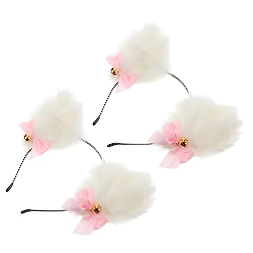 LIFKOME 2stücke Ohr-haarreif Aus Plüsch Party-haarreif Stirnband Für Festival Party-stirnband Cosplay-haaraccessoires Plüsch-ohr-kopfschmuck von LIFKOME