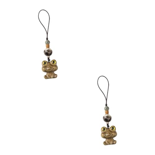 LIFKOME 2St Schlüsselanhänger Bag Charm Phone Charm schlüsselkette Geburtstags Handy-Geldbörsen Autozubehör zum Aufhängen für Frauen Schlüsselbund Taschenanhänger Sandelholz von LIFKOME