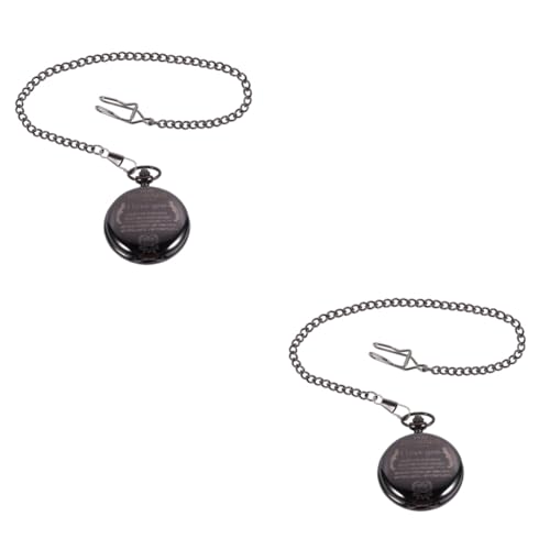 LIFKOME 2St Taschenuhr Uhrkette Quarztasche Taschenanhänger Herrentasche Taschenkette antike Tasche Loungewear Freizeitkleid weihnachsgeschenke smart Watch herrenarbanduhr hängende Uhr von LIFKOME
