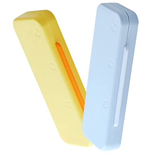 LIFKOME 2stücke Federmäppchen Deckel Kompakt Und Leicht Zum Aufbewahren Von Stiften Bleistiften Und Büromaterial Für Schulkinder von LIFKOME