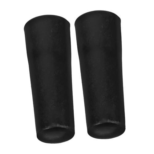 LIFKOME 2Stücke Regenschirm Spitzenabdeckungen Rutschfeste Endkappen für Stockregenschirme Praktische Regenschirm Reparaturteile Schutzkappen für Regenschirmstangen von LIFKOME